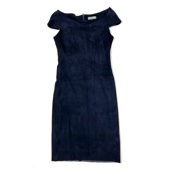 Suede dress - 8 - Picture 2 of 5